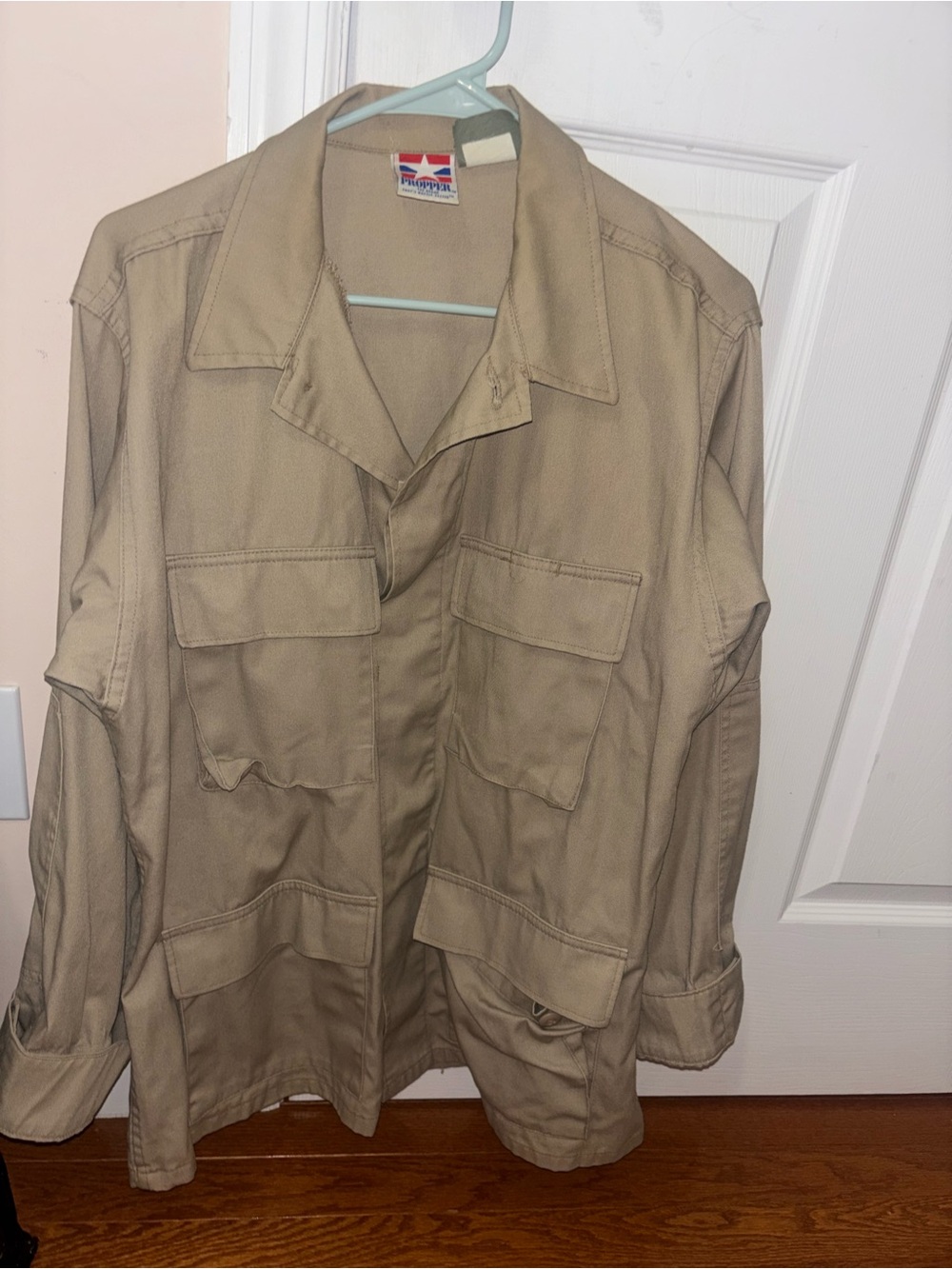 Vintage Propper Combat Coat Jacket Shirt men long sleeve Medium!!